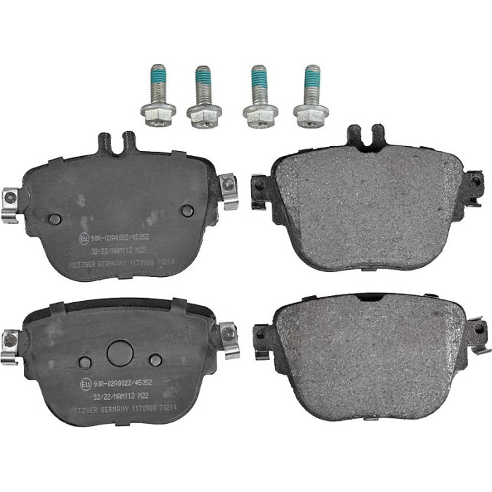 Metzger 1170980 Bremsbelagsatz, Scheibenbremse Metzger 1170980 Bremsbelagsatz, Scheibenbremse