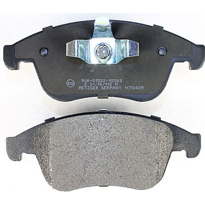 Metzger 1170409 Bremsbelagsatz, Scheibenbremse Metzger 1170409 Bremsbelagsatz, Scheibenbremse