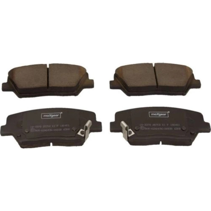 Maxgear 19-3378 Bremsbelagsatz, Scheibenbremse