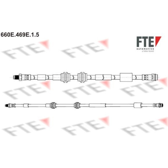 FTE 9240824 Bremsschlauch FTE 9240824 Bremsschlauch