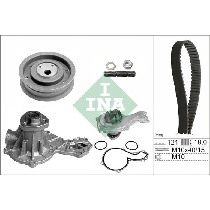 INA 530 0162 30 Wasserpumpe + Zahnriemensatz INA 530 0162 30 Wasserpumpe + Zahnriemensatz