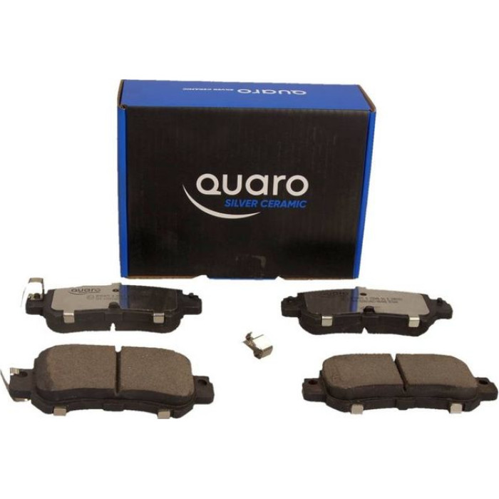QUARO QP8947C Bremsbelagsatz, Scheibenbremse SILVER CERAMIC