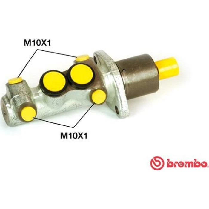 Brembo M 85 073 Hauptbremszylinder ESSENTIAL LINE Brembo M 85 073 Hauptbremszylinder ESSENTIAL LINE