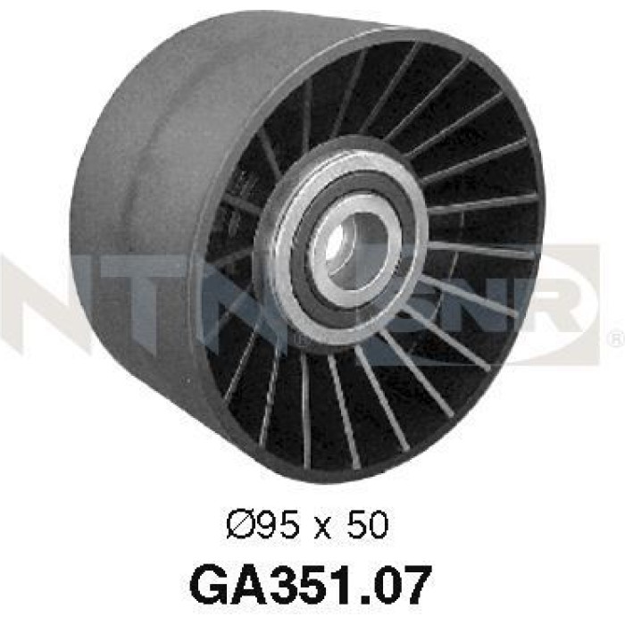 NTN-SNR GA351.07 Umlenkrolle/Führungsrolle, Keilrippenriemen NTN-SNR GA351.07 Umlenkrolle/Führungsrolle, Keilrippenriemen