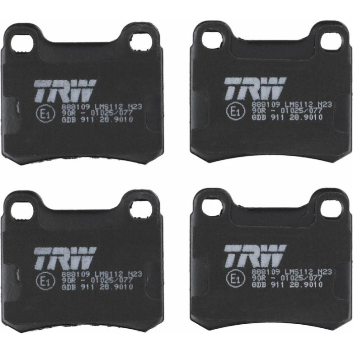 TRW GDB911 Bremsbelagsatz, Scheibenbremse COTEC TRW GDB911 Bremsbelagsatz, Scheibenbremse COTEC