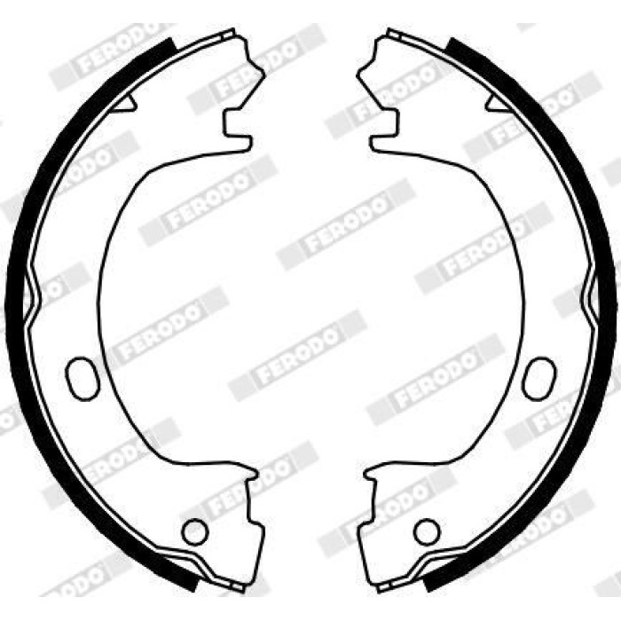 Bremsbackensatz, Feststellbremse FSB4073 Bremsbackensatz, Feststellbremse FSB4073