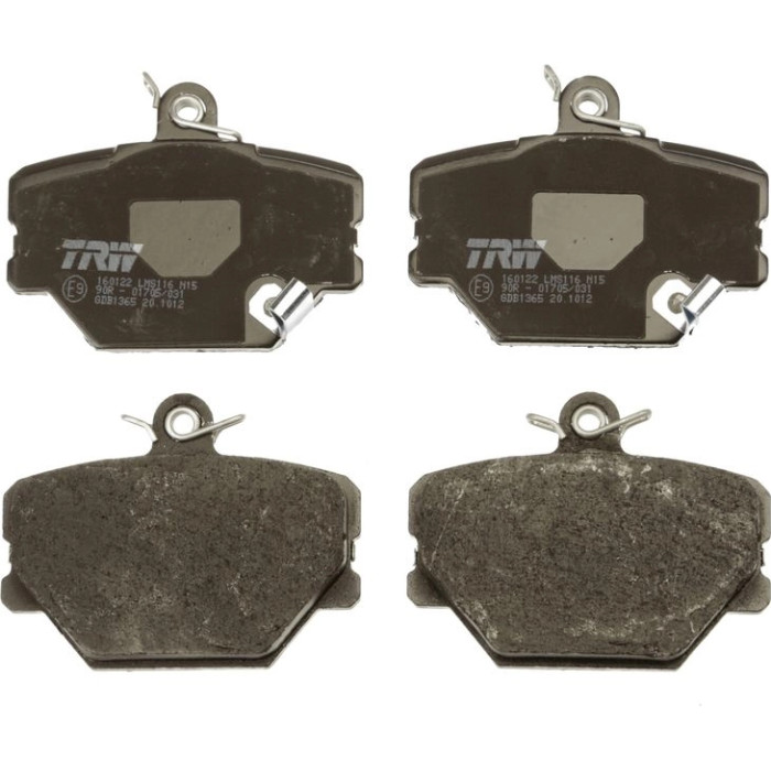 TRW GDB1365 Bremsbelagsatz, Scheibenbremse COTEC TRW GDB1365 Bremsbelagsatz, Scheibenbremse COTEC