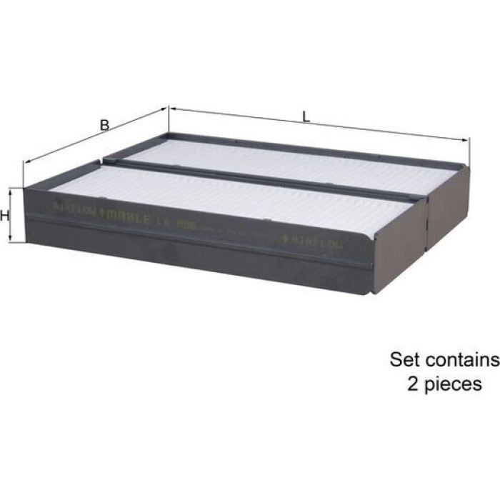 Knecht LA 896/S Filter, Innenraumluft Knecht LA 896/S Filter, Innenraumluft