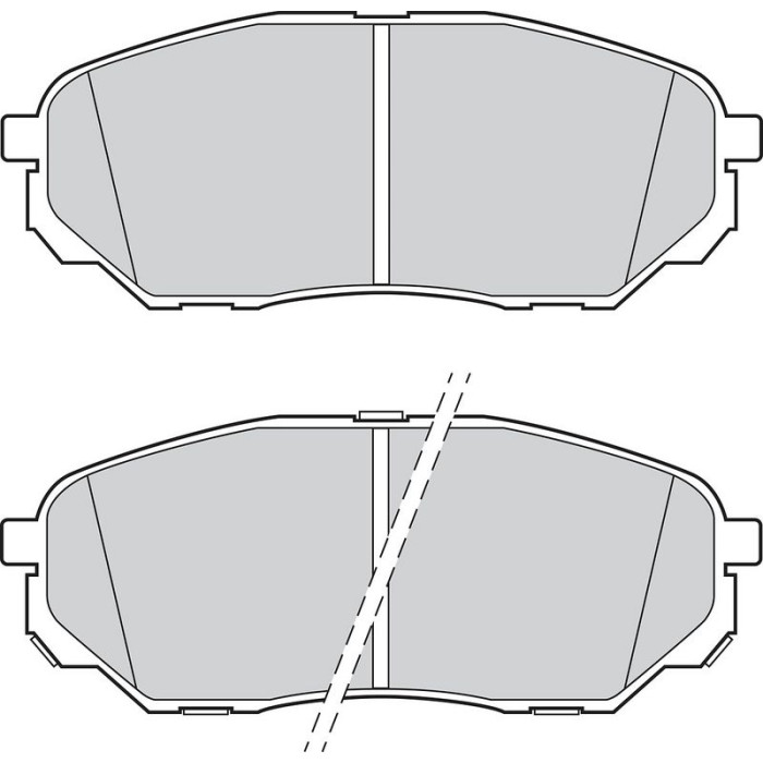 Valeo 302898 Bremsbelagsatz, Scheibenbremse ESSENTIAL