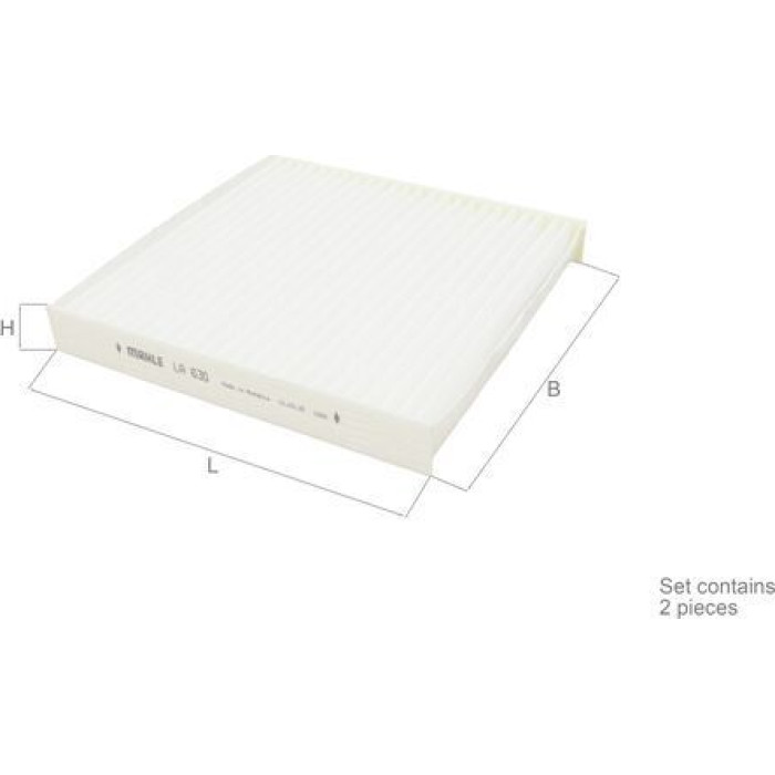 Knecht LA 630/S Filter, Innenraumluft Knecht LA 630/S Filter, Innenraumluft