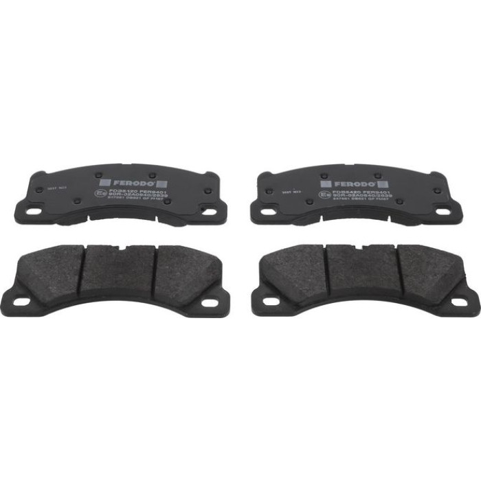 Ferodo FDB5420 Bremsbelagsatz, Scheibenbremse PREMIER ECO FRICTION Ferodo FDB5420 Bremsbelagsatz, Scheibenbremse PREMIER ECO FRICTION