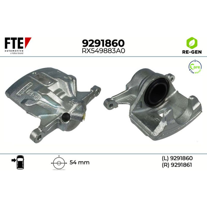 FTE 9291860 Bremssattel FTE 9291860 Bremssattel