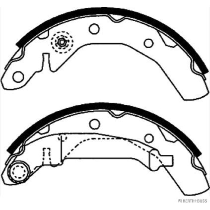 Bremsbackensatz J3500905