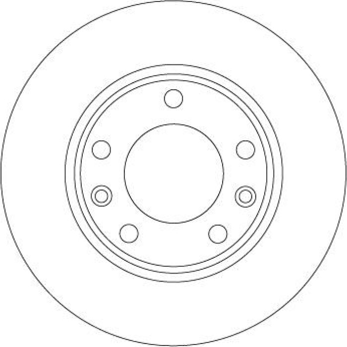 TRW DF6910 Bremsscheibe