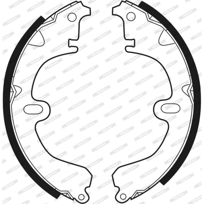 Ferodo FSB241 Bremsbackensatz PREMIER Ferodo FSB241 Bremsbackensatz PREMIER