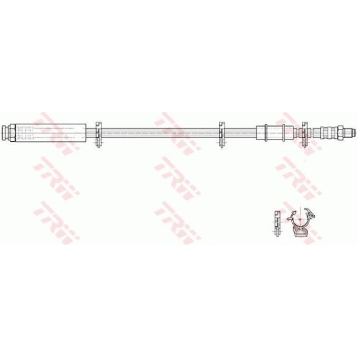 TRW PHB292 Bremsschlauch TRW PHB292 Bremsschlauch