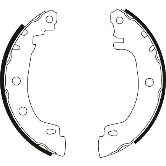 TRW GS8616 Bremsbackensatz TRW GS8616 Bremsbackensatz