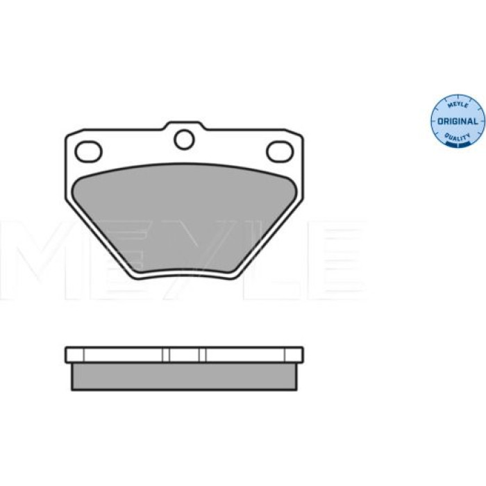 Meyle 025 235 2114/W Bremsbelagsatz, Scheibenbremse MEYLE-ORIGINAL: True to OE Meyle 025 235 2114/W Bremsbelagsatz, Scheibenbremse MEYLE-ORIGINAL: True to OE