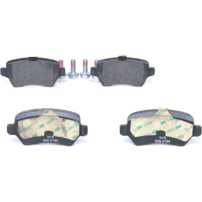 BOSCH 0 986 424 646 Bremsbelagsatz, Scheibenbremse