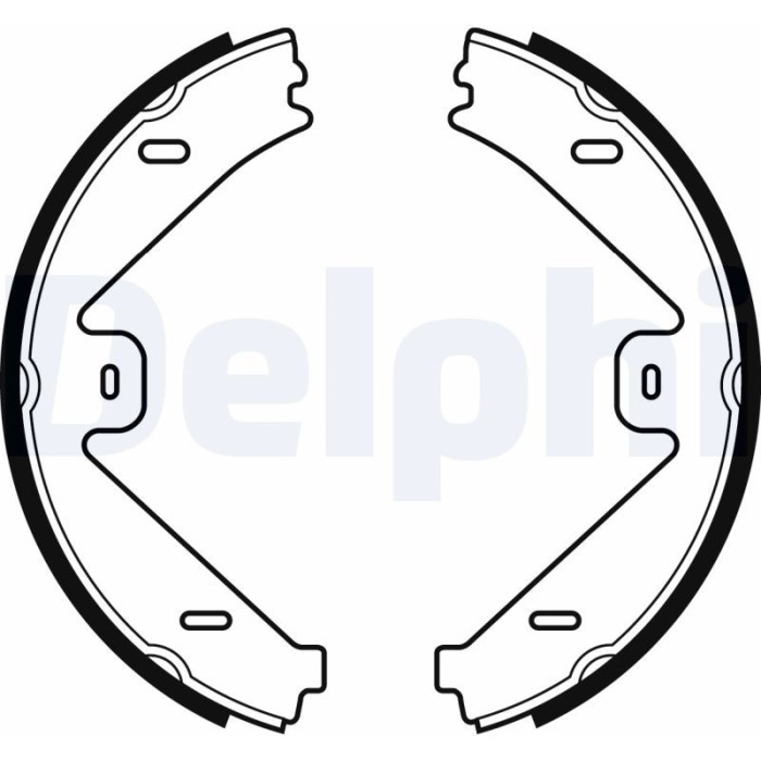 Delphi LS2036 Bremsbackensatz, Feststellbremse Delphi LS2036 Bremsbackensatz, Feststellbremse