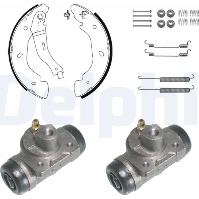 Delphi KP1083 Bremsbackensatz Delphi KP1083 Bremsbackensatz