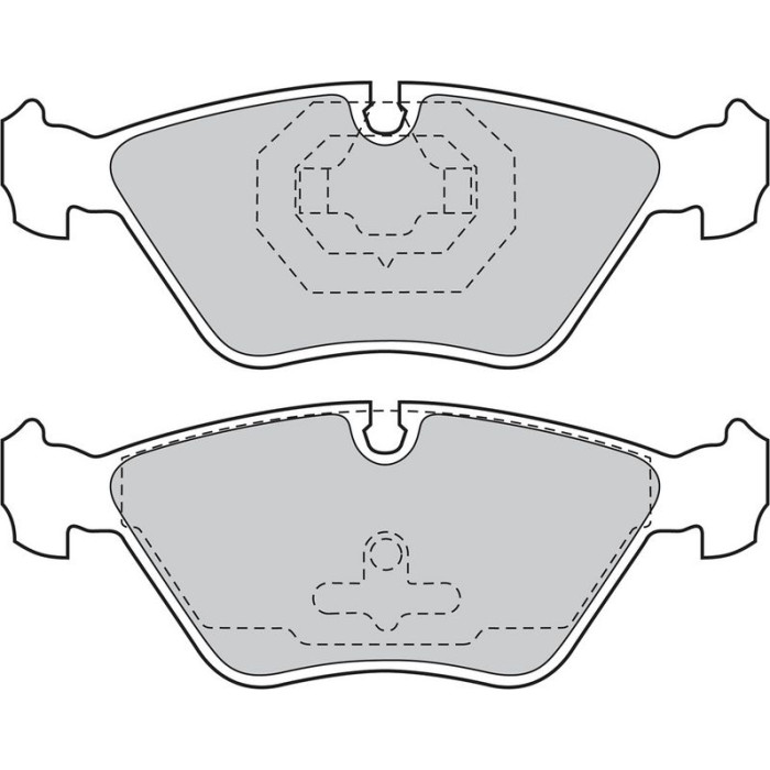 Valeo 598616 Bremsbelagsatz, Scheibenbremse