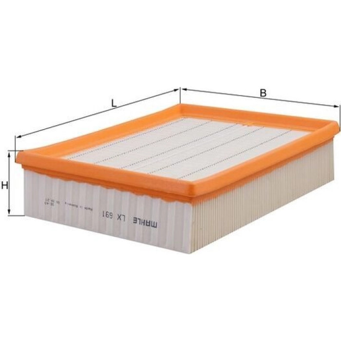 Knecht LX 691 Luftfilter Knecht LX 691 Luftfilter