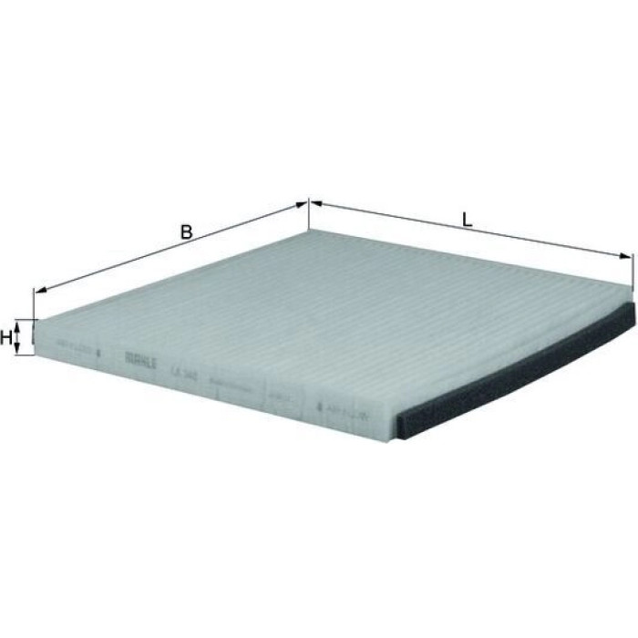 Knecht LA 348 Filter, Innenraumluft Knecht LA 348 Filter, Innenraumluft