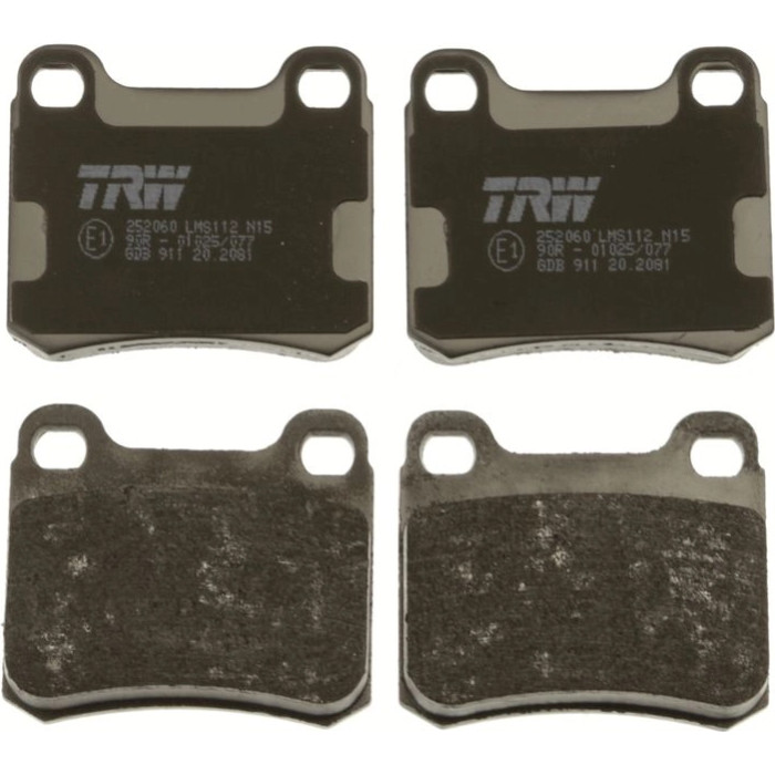 TRW GDB911 Bremsbelagsatz, Scheibenbremse COTEC TRW GDB911 Bremsbelagsatz, Scheibenbremse COTEC
