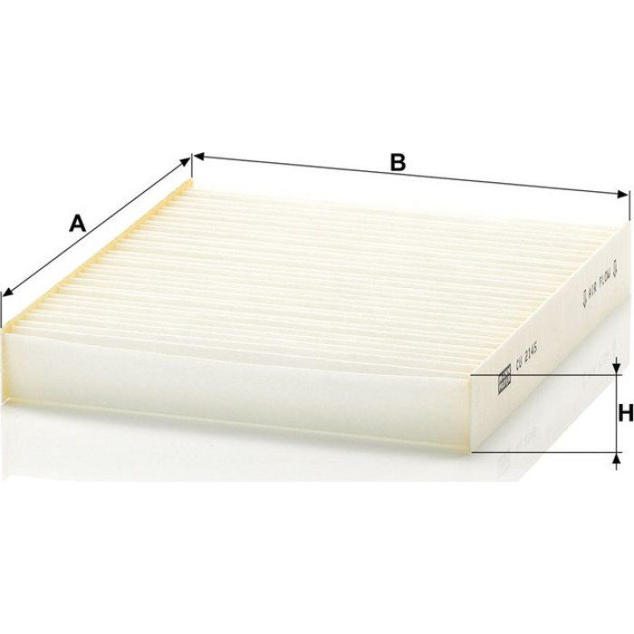 MANN-FILTER CU 2145 Innenraumfilter, Partikelfilter MANN-FILTER CU 2145 Innenraumfilter, Partikelfilter