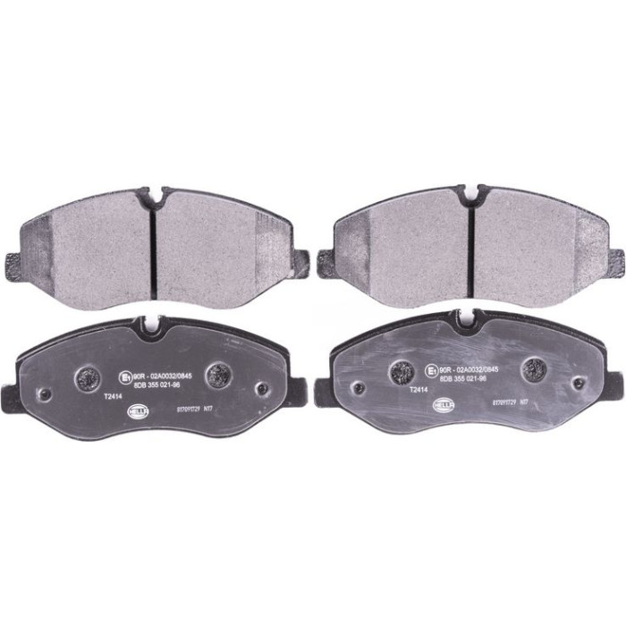Hella 8DB 355 021-961 Bremsbelagsatz, Scheibenbremse Hella 8DB 355 021-961 Bremsbelagsatz, Scheibenbremse