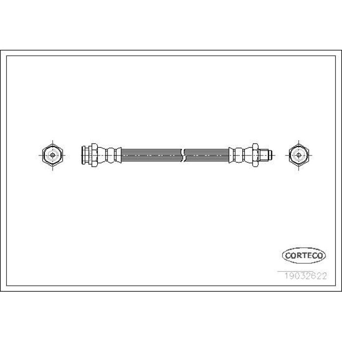 Corteco 19032622 Bremsschlauch
