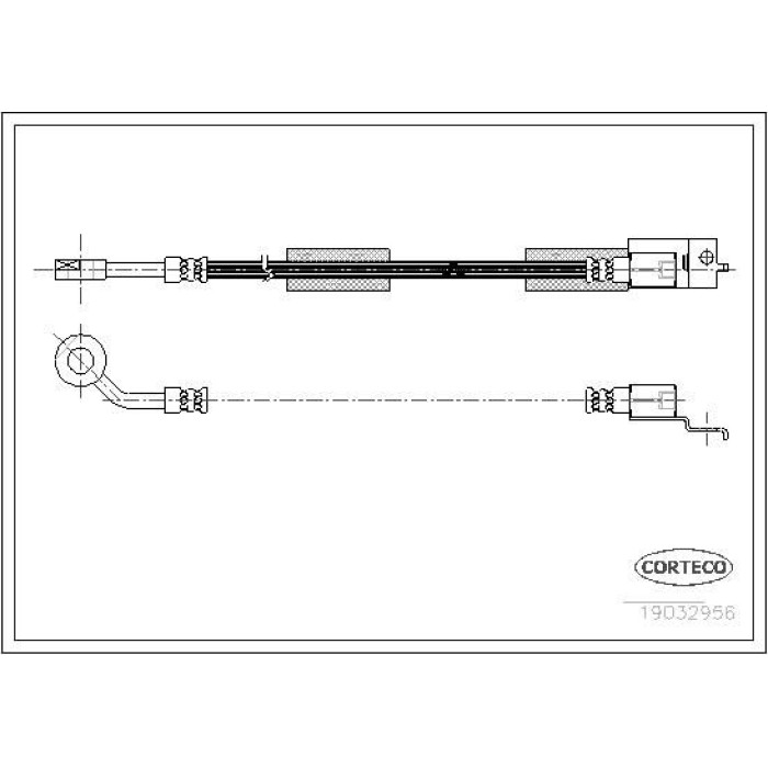 Corteco 19032956 Bremsschlauch
