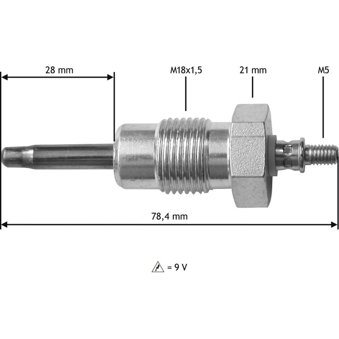 Valeo 345195 Glühkerze Valeo 345195 Glühkerze