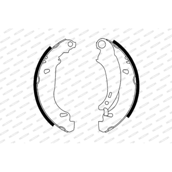 Bremsbackensatz FSB576 Bremsbackensatz FSB576