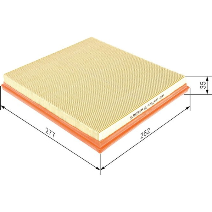 BOSCH F 026 400 236 Luftfilter BOSCH F 026 400 236 Luftfilter