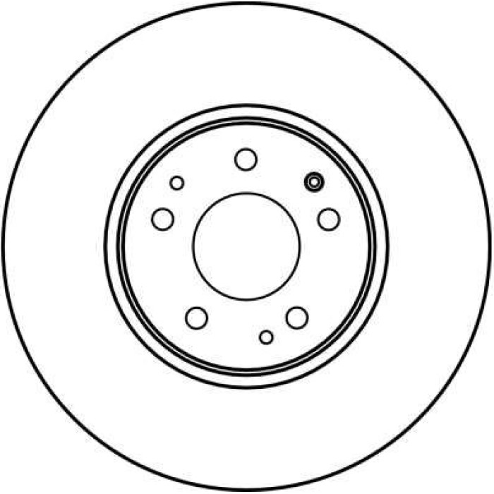 TRW DF2593 Bremsscheibe TRW DF2593 Bremsscheibe