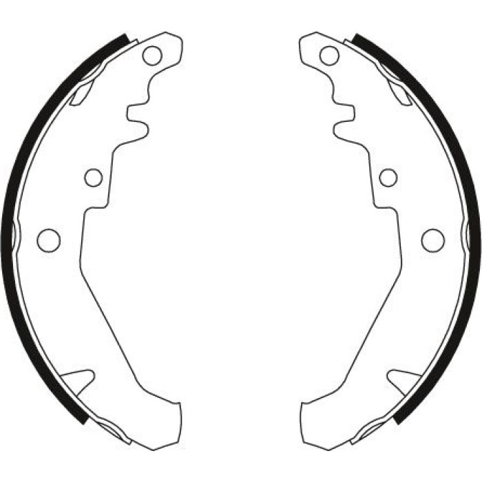 TRW GS8436 Bremsbackensatz TRW GS8436 Bremsbackensatz