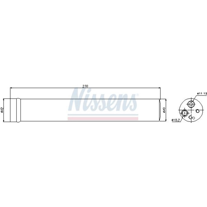 Nissens 95504 Trockner, Klimaanlage Nissens 95504 Trockner, Klimaanlage