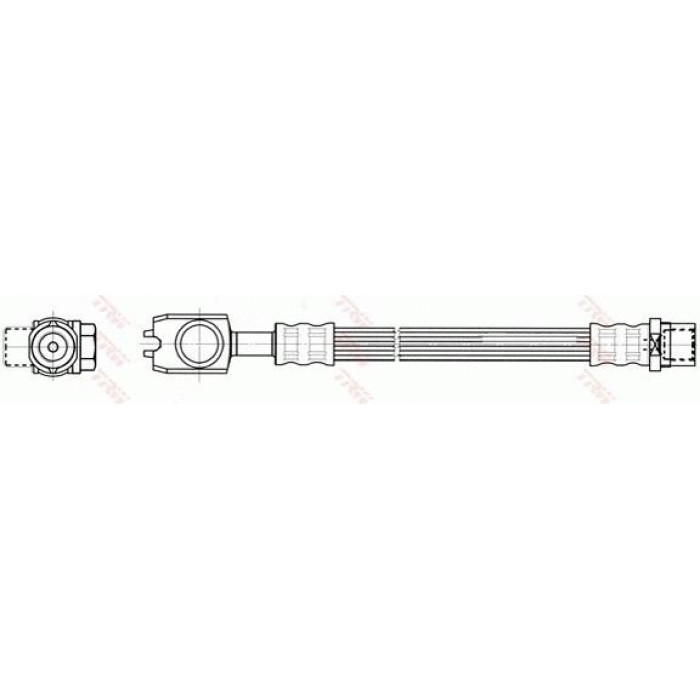 TRW PHD557 Bremsschlauch