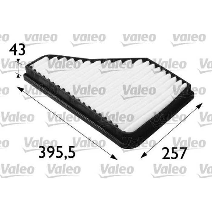 Valeo 698704 Filter, Innenraumluft ESSENTIAL
