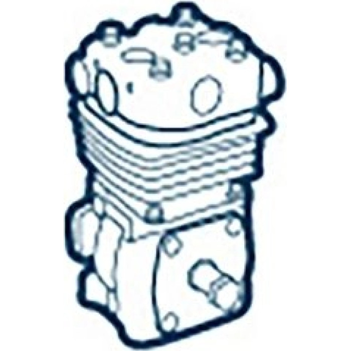 Reparatursatz Druckluftkompressor für Mercedes Benz OM 457 HLA/LA OM 460 LA 457 Reparatursatz Druckluftkompressor für Mercedes Benz OM 457 HLA/LA OM 460 LA 457