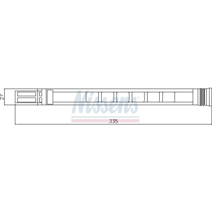 Nissens 95387 Trockner, Klimaanlage FIRST FIT Nissens 95387 Trockner, Klimaanlage FIRST FIT