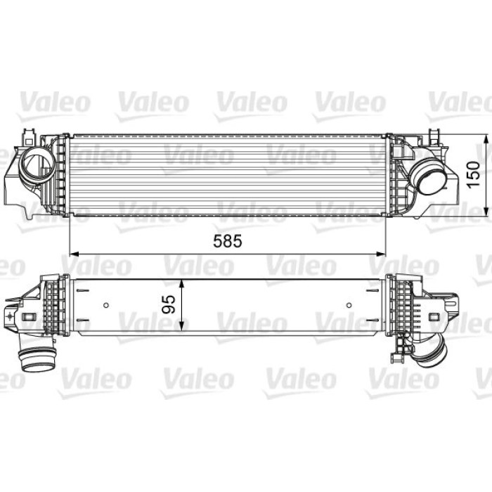 Ladeluftkühler 818640 Ladeluftkühler 818640