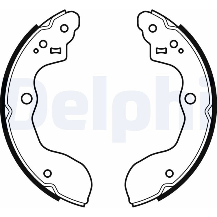 Delphi LS2071 Bremsbackensatz
