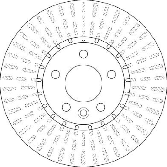 TRW DF6499S Bremsscheibe SINGLE TRW DF6499S Bremsscheibe SINGLE