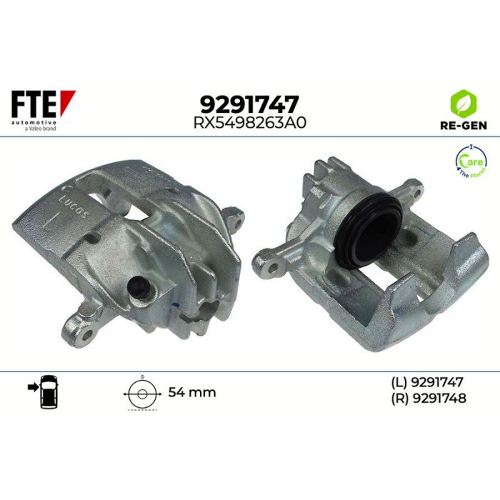 FTE 9291747 Bremssattel FTE 9291747 Bremssattel