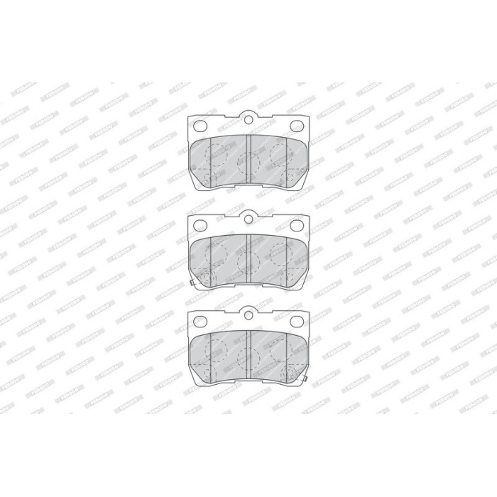 Ferodo FDB4001 Bremsbelagsatz, Scheibenbremse PREMIER ECO FRICTION
