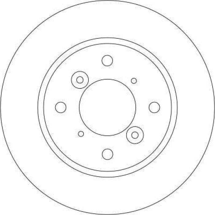 TRW DF4435 Bremsscheibe TRW DF4435 Bremsscheibe