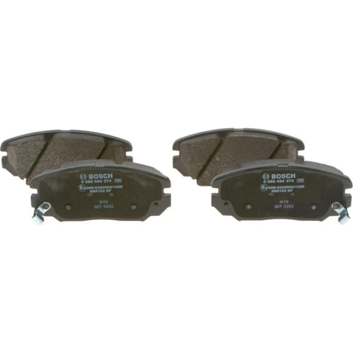 BOSCH 0 986 494 374 Bremsbelagsatz, Scheibenbremse